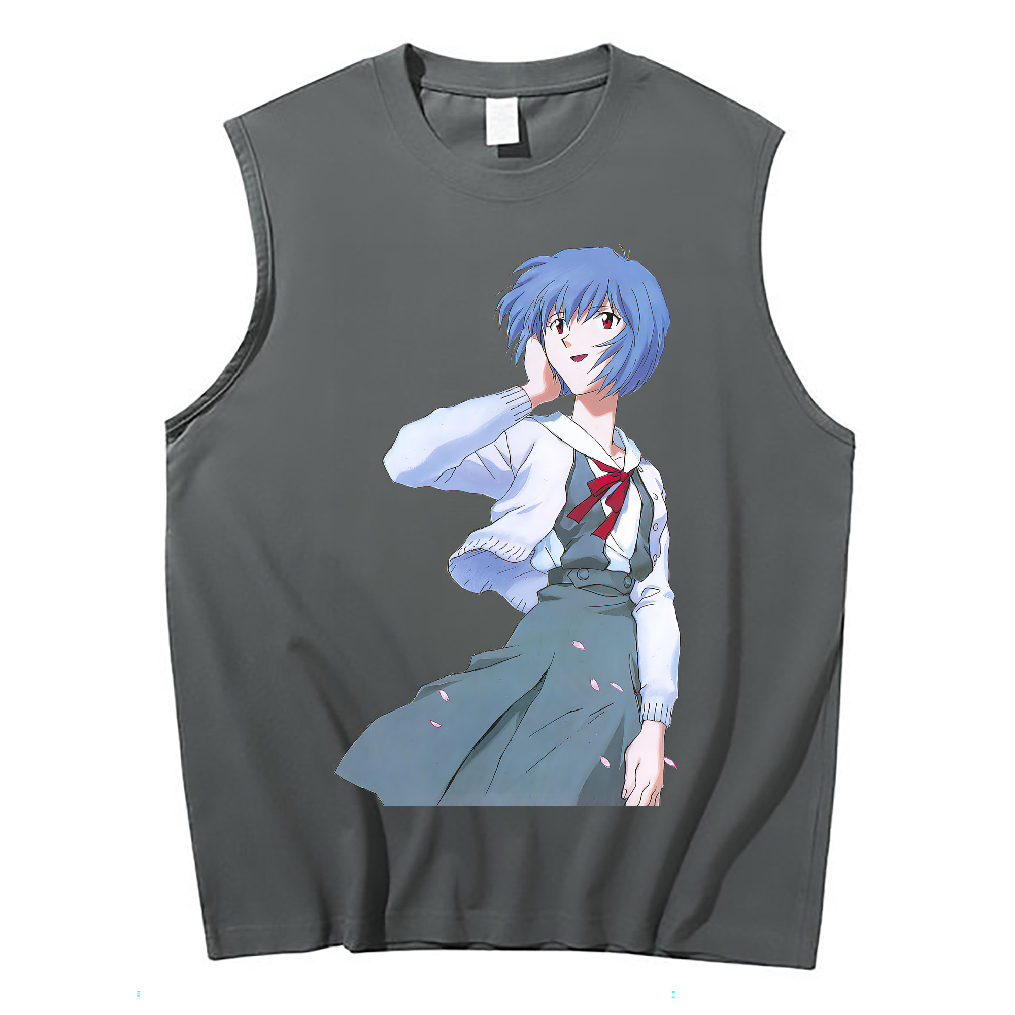 （画像用） EVA 新世紀エヴァンゲリオン コットン100％タンクトップ（フロントプリント）
